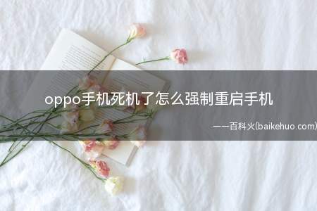 oppo手机死机了怎么强制重启手机