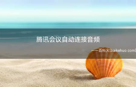 腾讯会议自动连接音频(演示机型:Iphone 13)