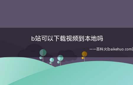 b站可以下载视频到本地吗(演示机型:Iphone 12)