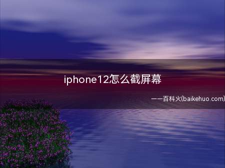 iphone12怎么截屏幕（iPhone12可以通过设置快捷方式来截图）