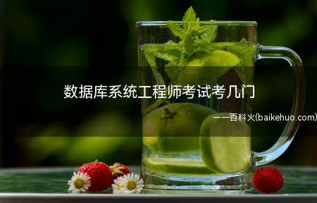 数据库系统工程师考试考几门(数据库系统工程师考试科目有两科)