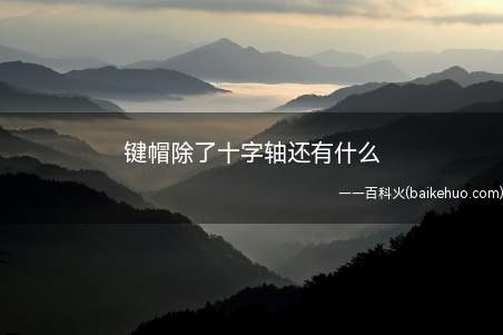 键帽除了十字轴还有什么(键帽除了十字轴还有什么呢)