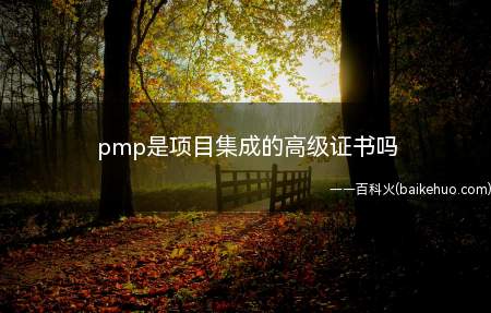 pmp是项目集成的高级证书吗(pmp是项目集成的高级证书吗?)