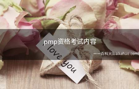 pmp资格考试内容（pmp资格考试内容是什么）