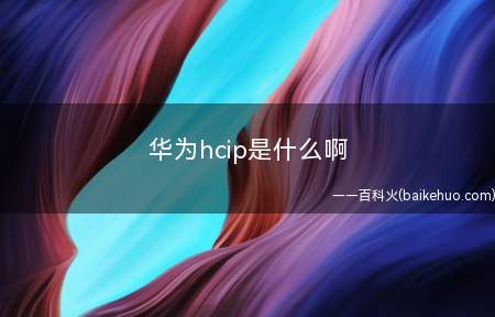 华为hcip是什么啊