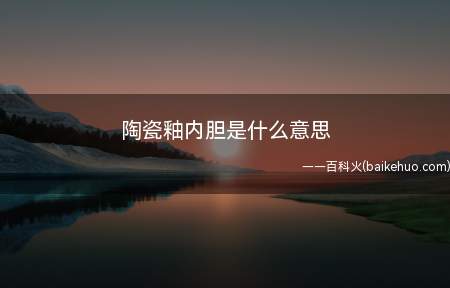 陶瓷釉内胆是什么意思