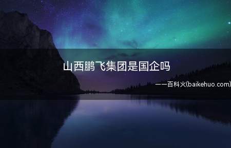 山西鹏飞集团是国企吗（山西鹏飞集团不是国企）