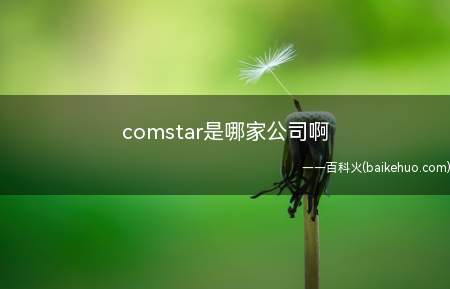 comstar是哪家公司啊(comstar是哪家公司)