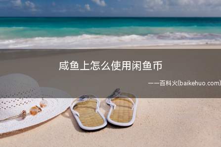 玩咸鱼的人都知道最近出了新功能,那就是闲鱼币,那么该怎么使用