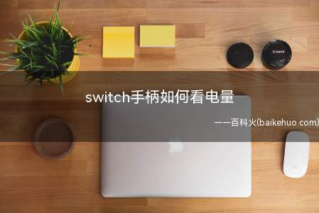 switch手柄如何看电量（switch掌机如何查看手柄的电量）