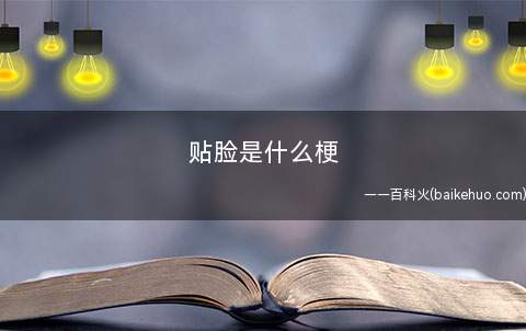 贴脸是什么意思(绘画圈子里指画的很好,很贴合具体相貌)