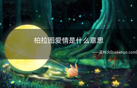 柏拉图爱情是什么梗（柏拉图:恋爱彼此没有肉身的触碰,纯交心的恋爱）