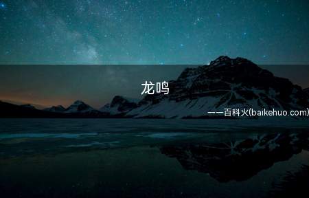 龙鸣是什么梗(“农民”的楷音,用于形容没见过世面,观念陈旧的人)