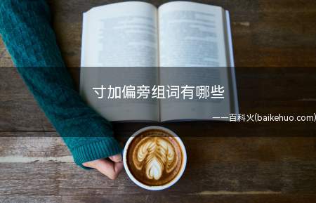 寸加偏旁组词有哪些
