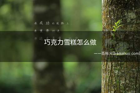 巧克力雪糕怎么做（冰激凌桶操作步骤 冰箱冷冻即可）