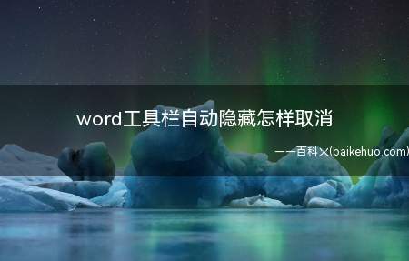word工具栏自动隐藏怎样取消（MacBook Pro演示机型:word2016）