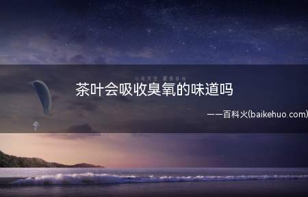 茶叶会吸收臭氧的味道吗(茶叶会吸收臭氧的味道。)
