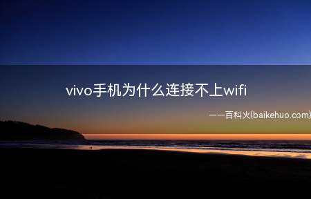 vivo手机为什么连接不上wifi（手机无法连接WiFi排查方法）