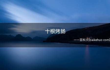 十根烤肠,是抖音上流行的表白梗,含义是“爱TA,就给TA买十