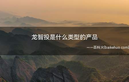 龙智投是什么类型的产品(“龙智投”公募基金组合策略)