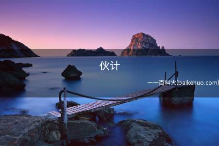 伙计(指合作共事的人,犹言同伴,伙伴)