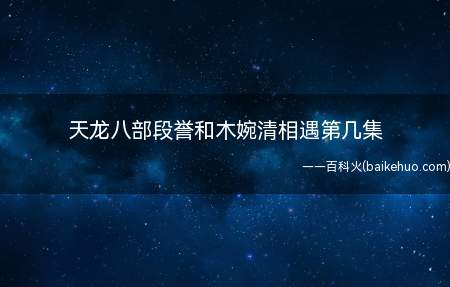 2003年内地版天龙八部电视剧中段誉找钟灵的父母,求他们去救