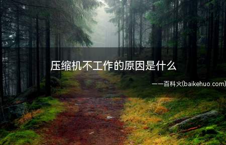 压缩机不工作的原因是什么(空调压缩机不工作的原因)
