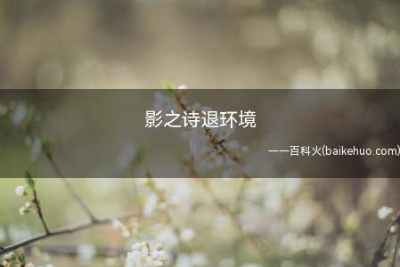 影之诗退环境(影之诗退环境这个词最早是万智牌的)