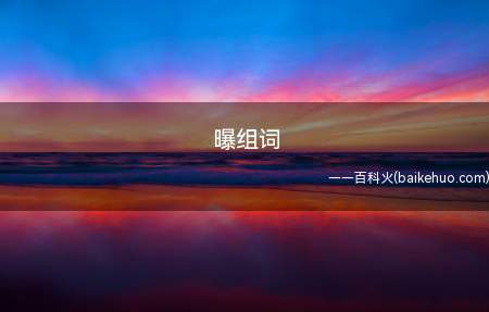 曝组词(曝晒、曝阳、曝光、曝尸、曝衣、表曝)