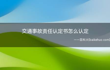 公安机关交通管理部门应当根据当事人的行为对发生道路交通事故所