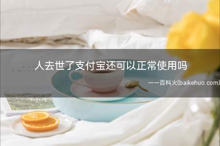 人去世了支付宝还可以正常使用吗(支付宝10.2)
