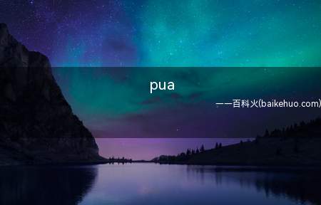 pua(搭讪艺术家的两性交往流程)
