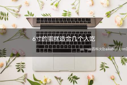 6寸的蛋糕适合几个人吃（6寸蛋糕适合2）