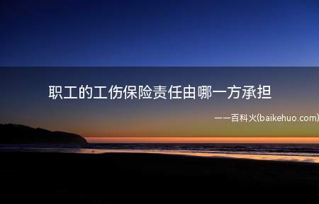 职工发生工伤由职工受到伤害时工作的单位依法承担工伤保险责任