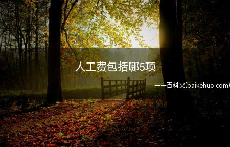 人工费包括生产工人基本工资、职工福利费以及劳动保护费