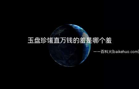 玉盘珍馐直万钱的羞是哪个羞(金樽清酒斗十千,玉盘珍羞直万钱)