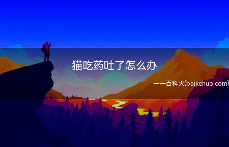 猫吃药吐了怎么办(猫咪将药吐出来怎么办)