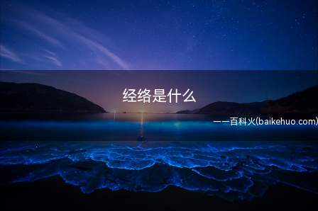 经络是什么(经络学也是人体功能的调控系统)