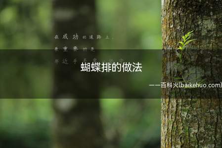 蝴蝶排的做法(羊蝴蝶排是羊身的嫩排,形似蝴蝶而得名,肉质鲜嫩,肥瘦相间!)