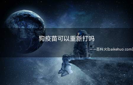 狗疫苗可以重新打吗(狗狗注射疫苗的注意事项)