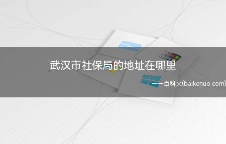 武汉市社保局的地址在哪里(武汉市人力资源和社会保障局)