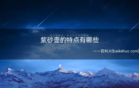 紫砂壶的特点有哪些(紫砂壶泡茶不容易出现味,夏天隔夜也不会起腻苔)