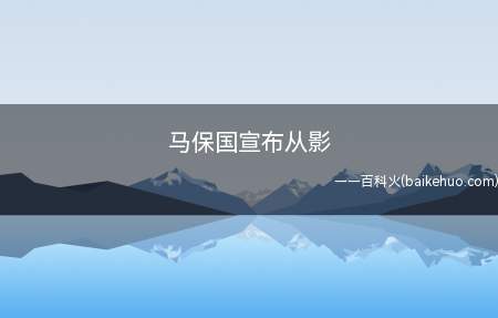马保国宣布从影是什么梗（马保国参演电影《少年功夫王》了吗）