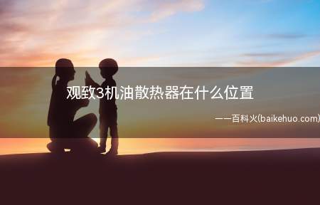 观致3机油散热器在什么位置(发动机缸体水道上或在机油滤清器座上安装的)
