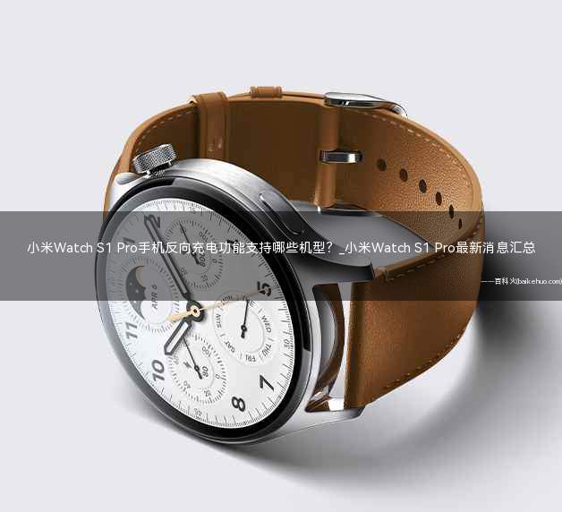 小米Watch S1 Pro手机反向充电功能支持哪些机型?
