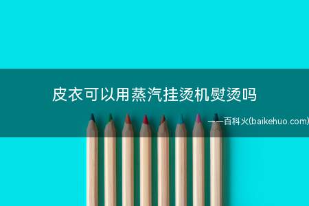 皮衣可以用蒸汽挂烫机熨烫吗