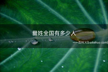 爨姓全国有多少人(爨姓是中国姓氏之一,为长期稳定蜀国后方,诸葛亮有意识地扶植南)