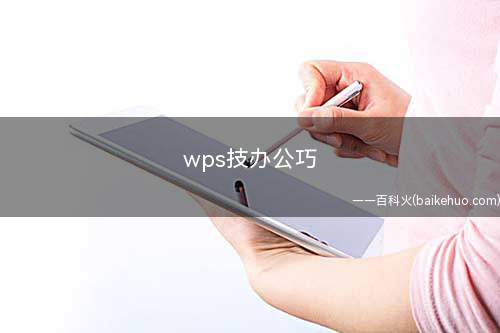 wps技办公巧