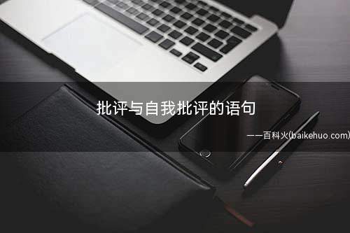 批评与自我批评的语句(同党的要求还有一定的差距)