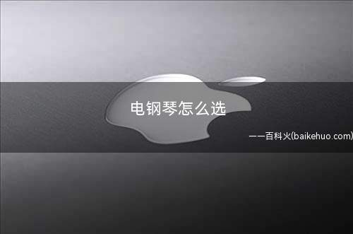 电钢琴怎么选